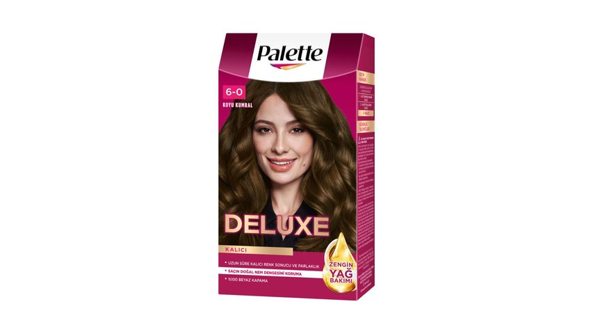 Palette Deluxe Koyu Kumral 6-0