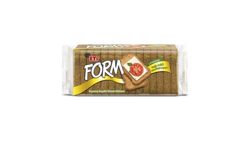 Eti Form Toasted Whole Wheat Bread Slices 138 g