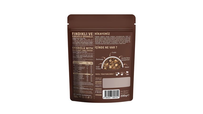 Fellas Hazelnut & Cocoa Granola 200 g