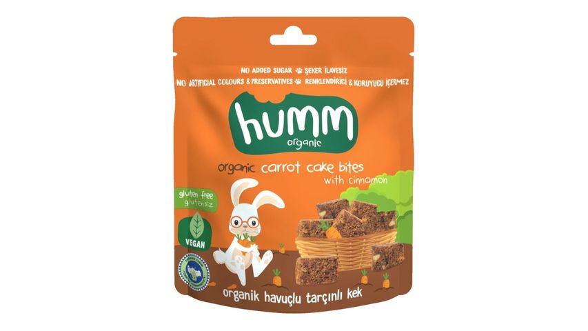Humm Organic Havuçlu Tarçınlı Kek 30 g