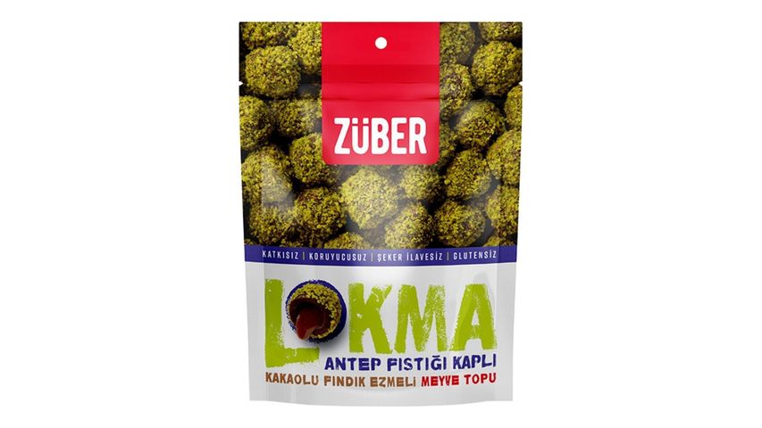 Züber Lokma Pistachio Covered Fruit Ball 96 g