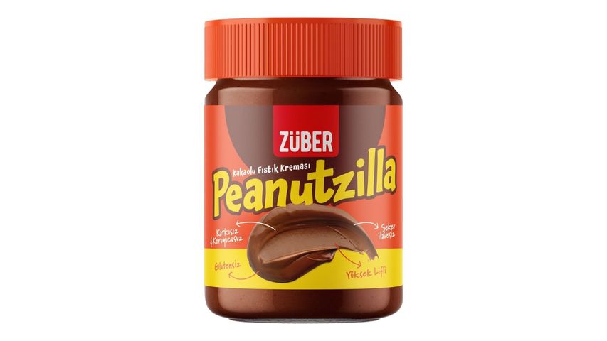 Züber Peanutzilla Kakaolu Fıstık Kreması 315 g