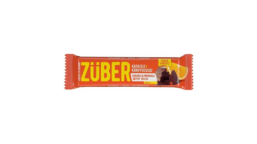 Züber Orange & Cocoa Fruit Dessert 40 g