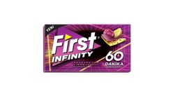 First 60 Dakika Ahududu ve Limon Aromalı Şekersiz Sakız 27 g