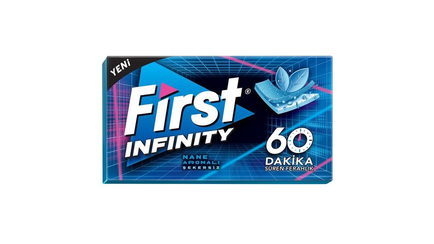 First 60 Minutes Sugar-Free Mint Flavored Gum 27 g