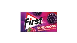 First Sensations Ahududu Karadut Aromalı Sakız 27 g