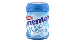 Mentos Gum Pure Mint Flavored Chewing Gum 60 g
