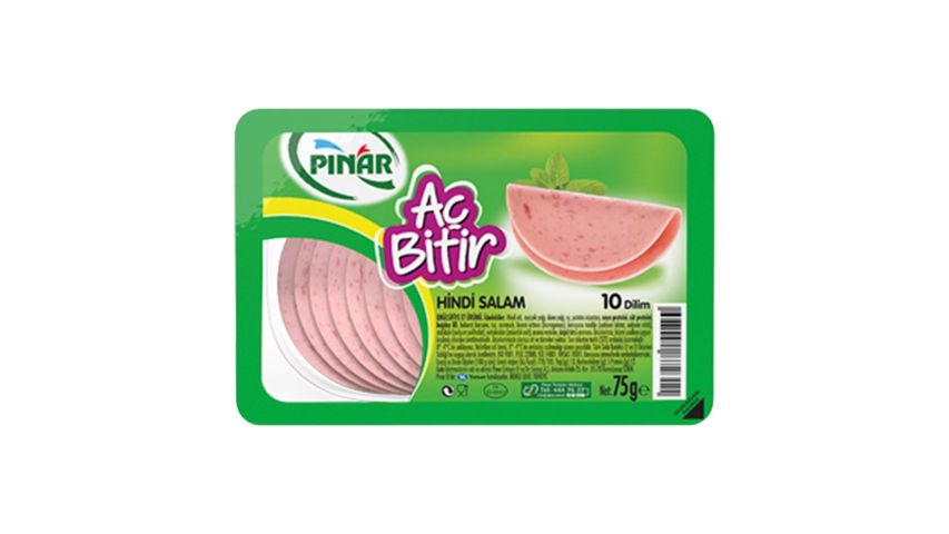 Pınar Aç Bitir Hindi Salam 75 g