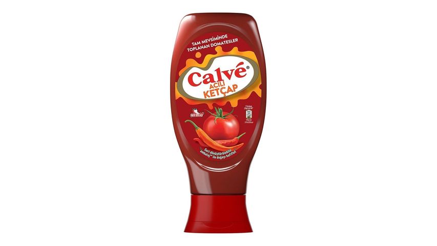 Calvé Acılı Ketçap 430 g