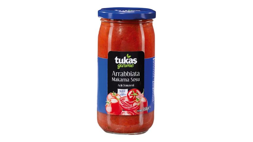 Tukaş Arrabbiata Pasta Sauce 360 ​​g