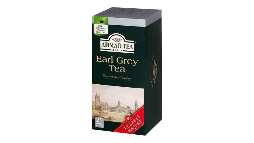 Ahmad Tea Earl Grey Bardak Poşet Çay 25'li
