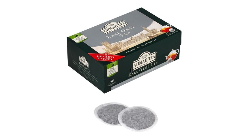 Ahmad Tea Earl Grey Teapot Tea Bags 48 Pack