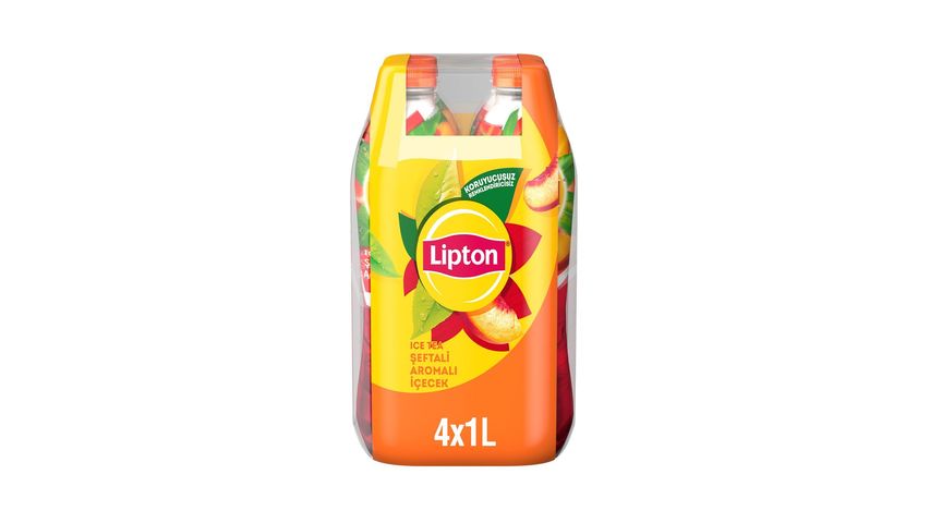 Lipton Ice Tea Şeftali Pet 4 x 1 L