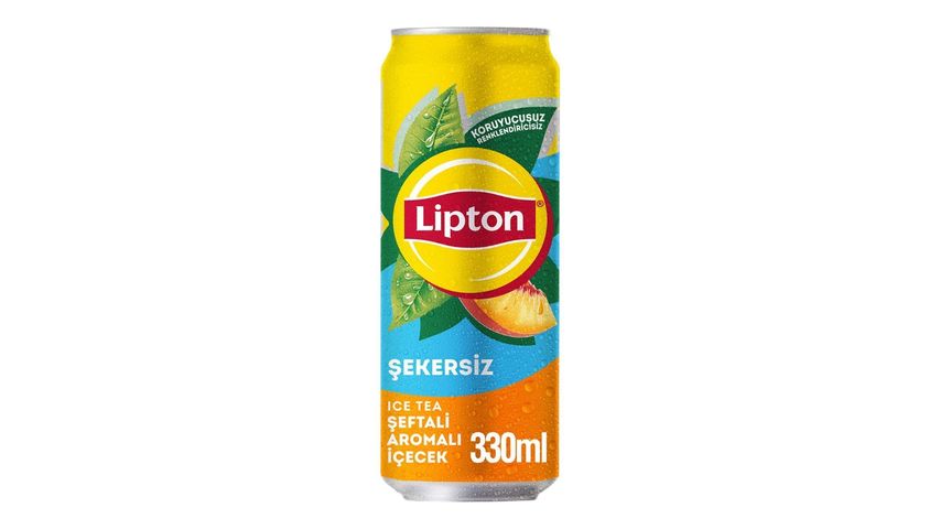 Lipton Ice Tea Şeftali Şekersiz Kutu 330 ml