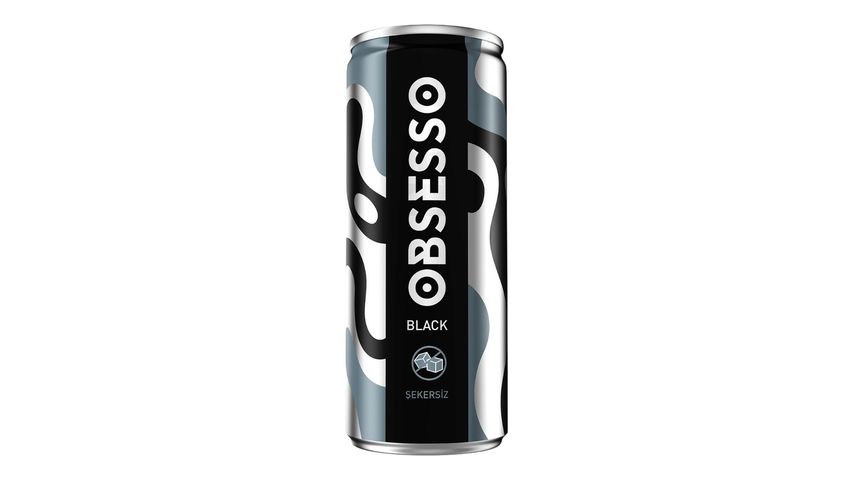 OBSESSO Iced Coffee Black Şekersiz 250 ml