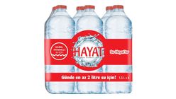 Hayat Doğal Mineralli Su 6 x 1,5 L