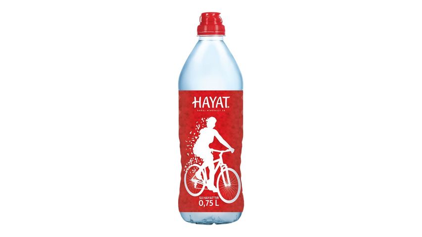 Hayat Doğal Mineralli Sporcu Kapak Su 750 ml