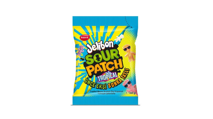 Jelibon Sour Patch Tropikal 160 g