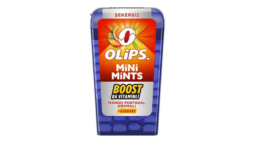 Olips Mini Mints Mango & Portakal Aromalı Şeker 12.5 g