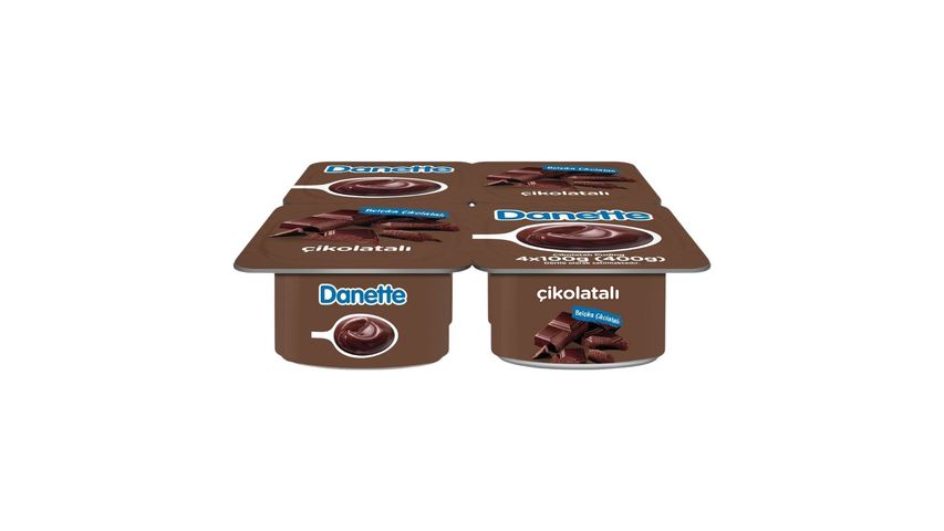 Danone Danette Chocolate Pudding 4 x 100 g