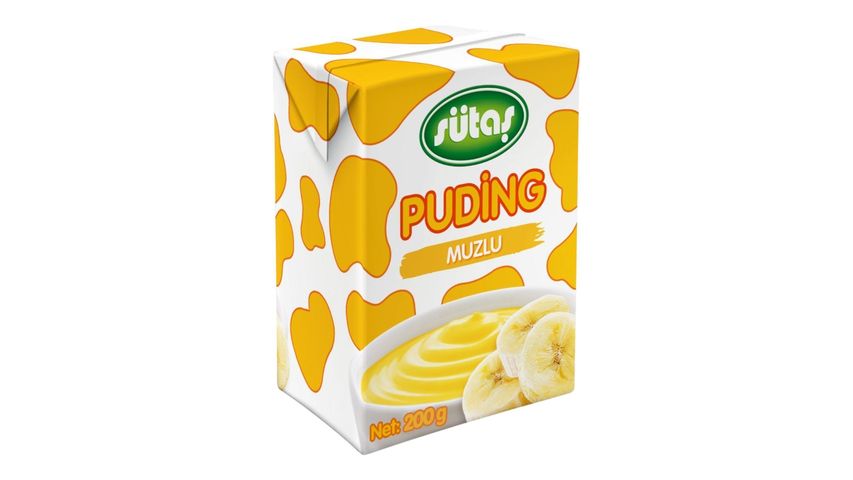 Sütaş Muzlu Puding 200 g