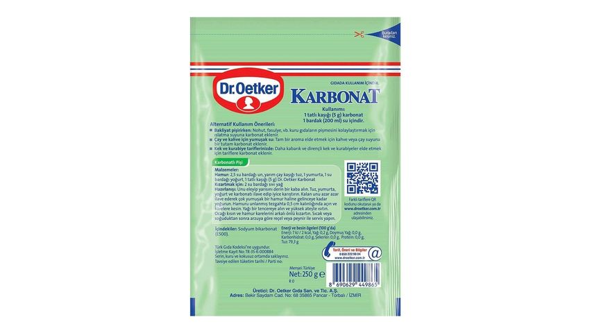 Dr. Oetker Baking soda 250 g