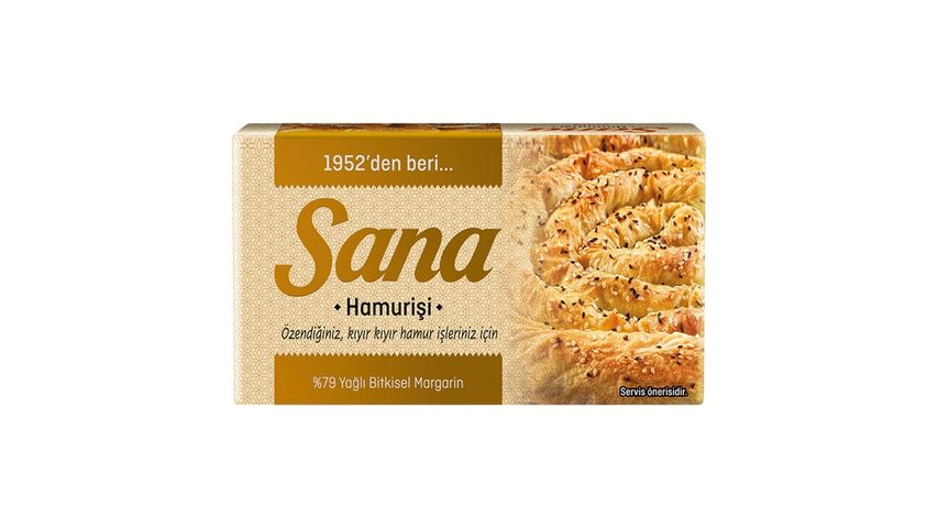 Sana Hamurişi Paket Margarin 250 g