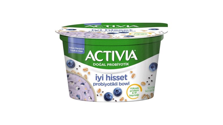 Activia Bowl Yaban Mersini & Yulaf & Chia 150 g