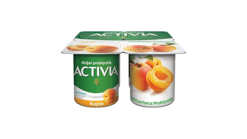 Activia Probiyotik Kuru Kayısı Yoğurt 4 x 100 g