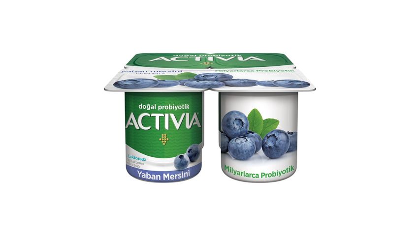 Activia Probiyotik Yaban Mersini Yoğurt 4 x 100 g
