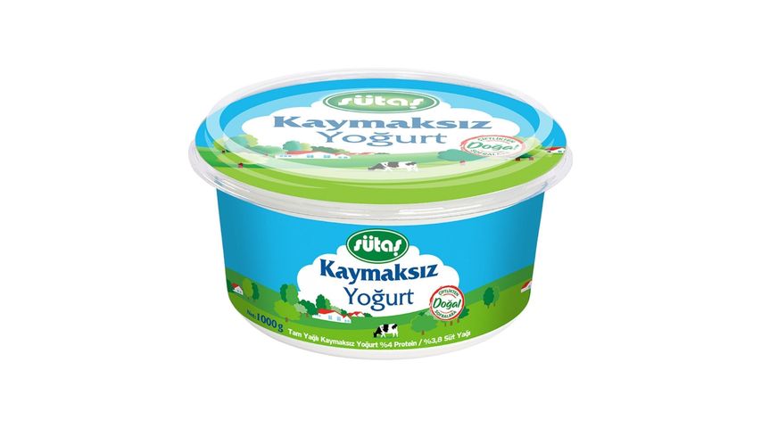 Sütaş Kaymaksız Yoğurt 1 kg