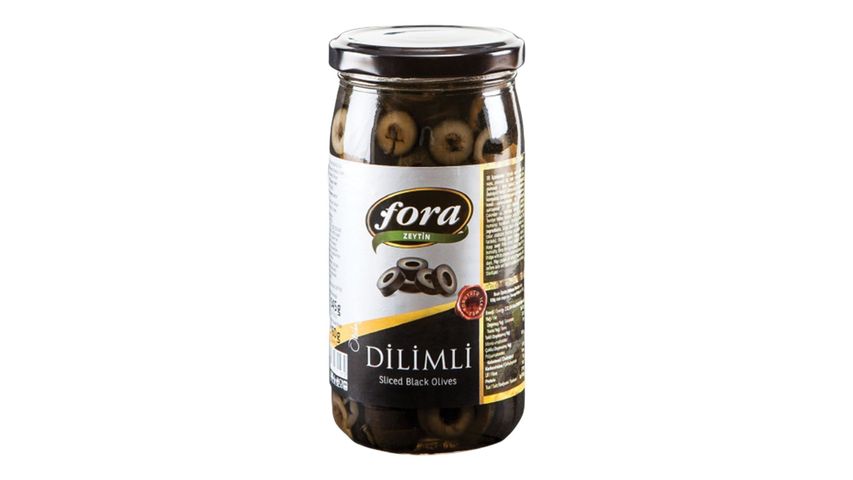 Fora Dilimli Siyah Zeytin 160 g