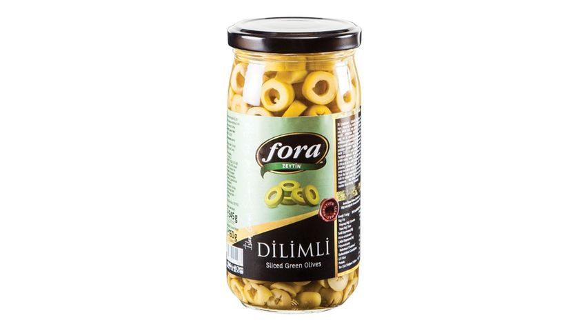 Fora Dilimli Yeşil Zeytin 160 g