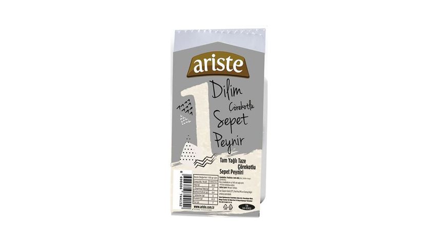Ariste Basket Cheese with Black Cumin – 1 Slice 40 g