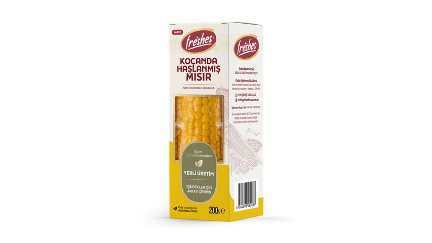 Freshes Haşlanmış Tekli Mısır 200 g