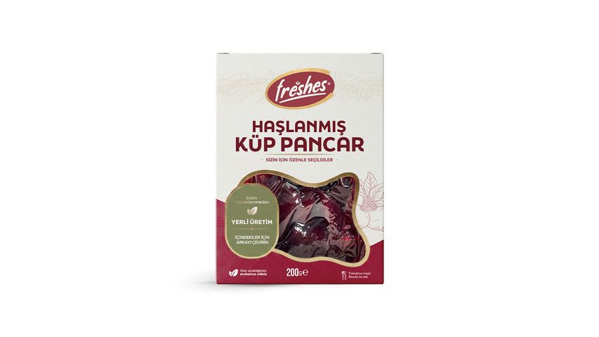 Freshes Haşlanmış Küp Pancar 200 g