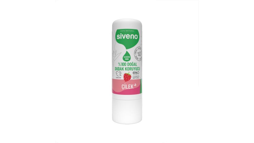 Siveno 100% Natural Strawberry Lip Balm 6 g