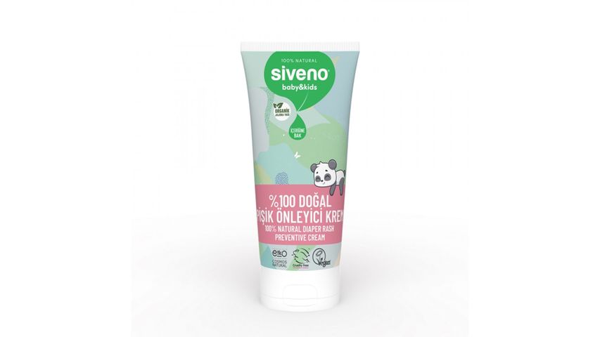 Siveno %100 Doğal Bebek Pişik Önleyici Jel Krem 50 ml