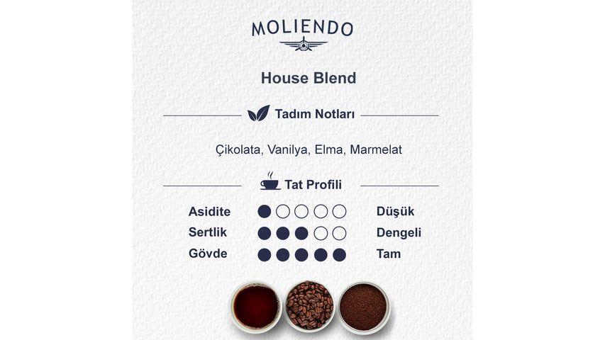 Moliendo House Blend Filtre Kahve 250 g