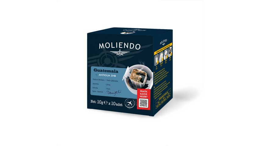 Moliendo Guatemala Antigua HB Pratik Filtre Kahve 10 x 10 g