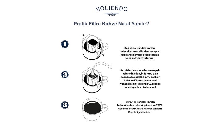 Moliendo Colombia Medellin Supremo Practical Filter Coffee 10 x 10 g