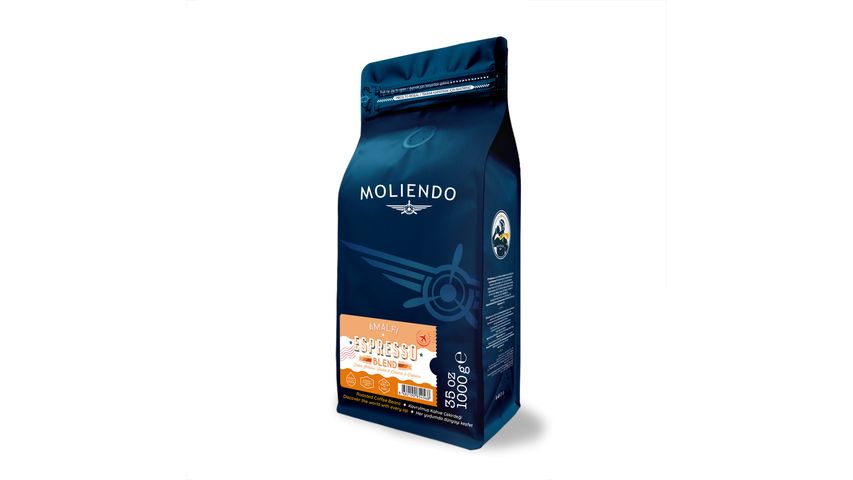 Moliendo Amalfi Espresso Blend Çekirdek Kahve 1000 g