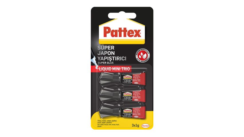 Pattex Super Glue Mini Trio