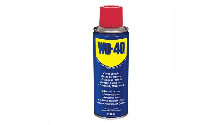 WD-40 Multi-Purpose Rust Remover, Lubricant & Protectant 200 ml