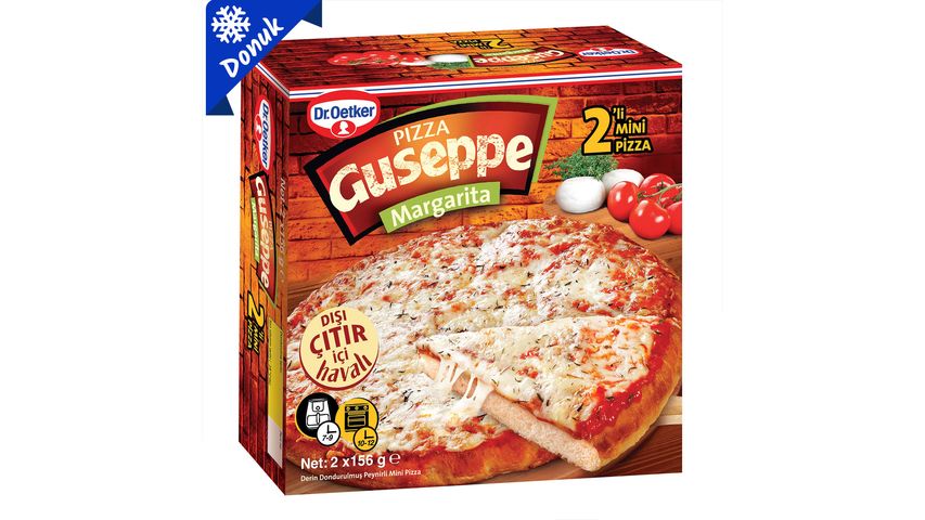 Dr. Oetker Guseppe Mini Margarita Pizza 312 g