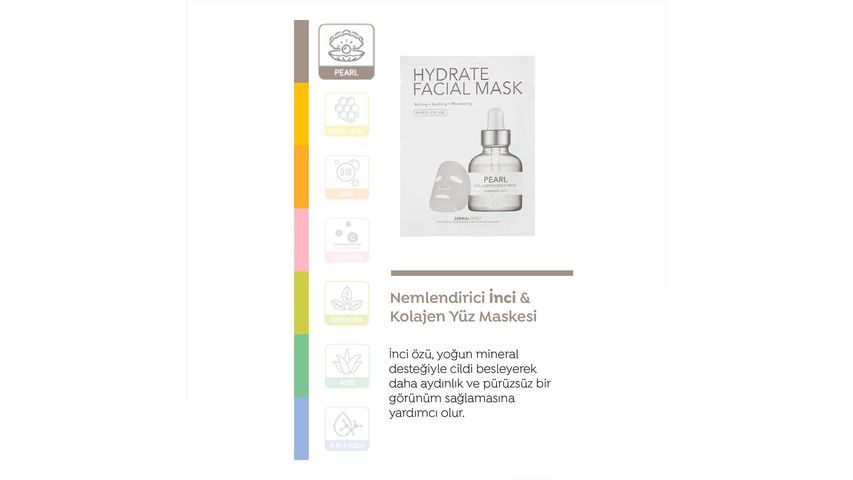 Dermal Korea Hydrate Yüz Maske Seti