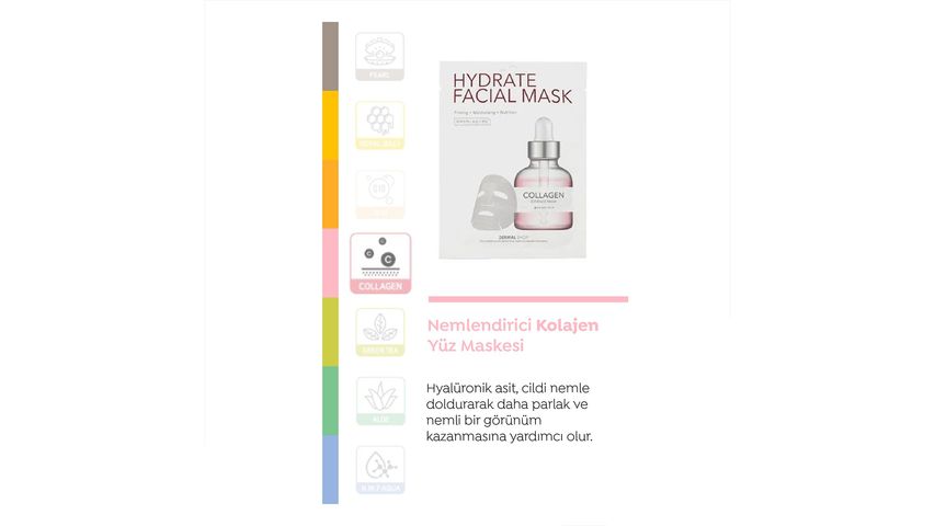 Dermal Korea Hydrate Yüz Maske Seti