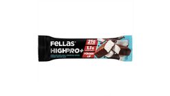 Fellas Chocolate-Coated HighPro+ Protein Bar – Coconut Flavor, 50 g