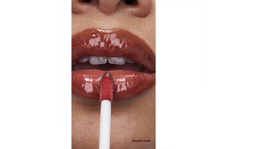 Avon Peptide Serum Lip Gloss Nourish Nude