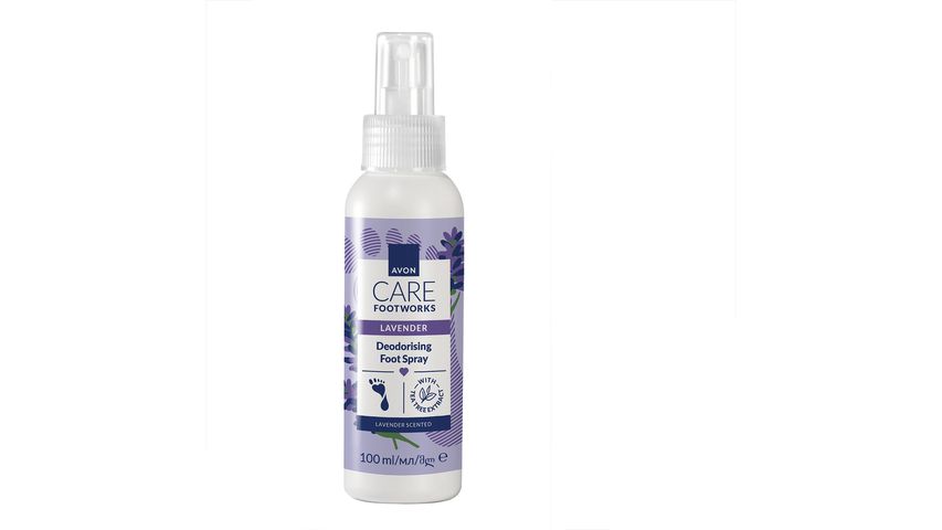 Avon Footworks Lavanta Özlü Koku Önleyici Ayak Spreyi 100 ml